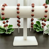 Handcrafted Healing Red Jasper Bracelet