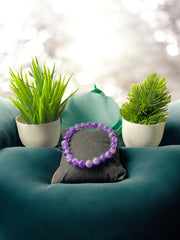 Amethyst Healing Bracelet – Calm, Clarity & Spiritual Protection