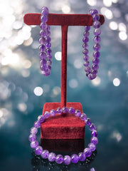Amethyst Healing Bracelet – Calm, Clarity & Spiritual Protection