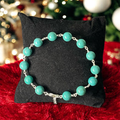 Primal Chakra Green Turquoise Bracelet