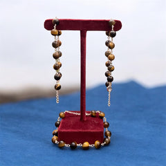 Handcrafted Healing Tiger Eye Bracelet