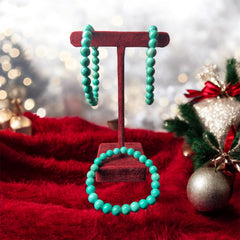 Green Turquoise Healing Bracelet