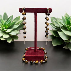 Handcrafted Healing Tiger Eye Bracelet